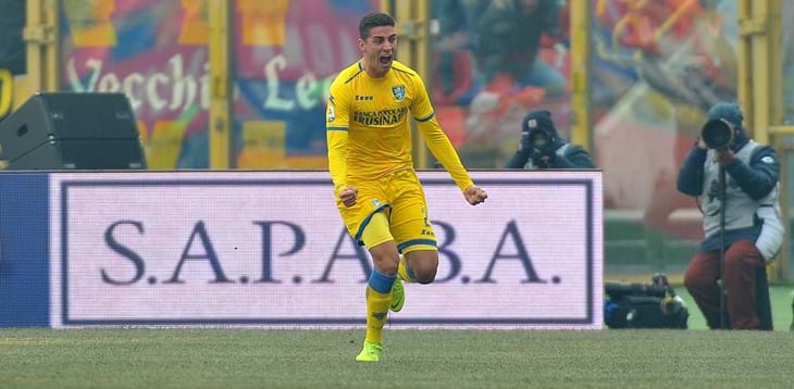 Ghiglione e Pinamonti regalano al Frosinone un pomeriggio da ricordare