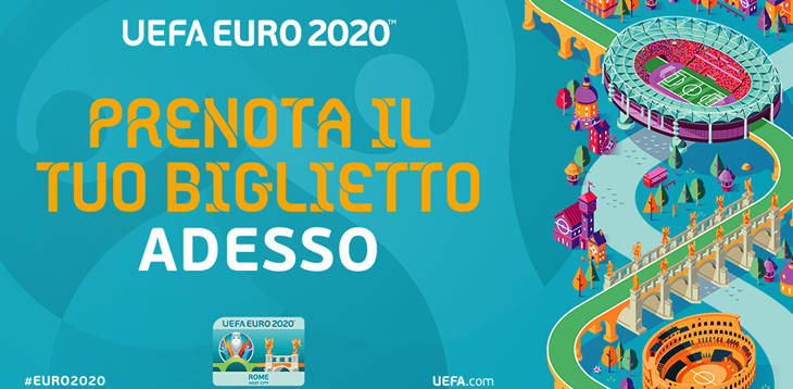 Biglietti in vendita dal 12 giugno al 12 luglio