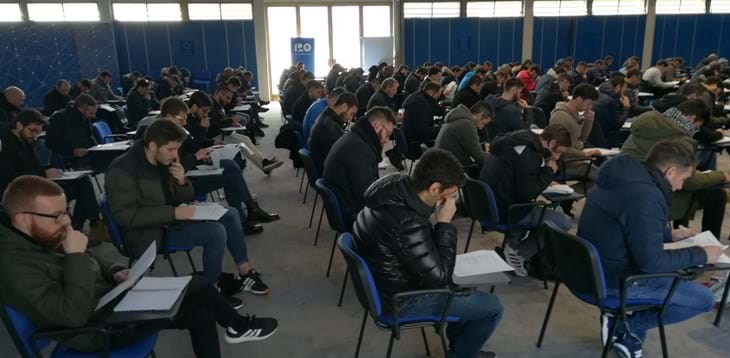 Corso per match analyst, si è svolto il test d’ingresso: domande su tecnica, tattica e statistiche