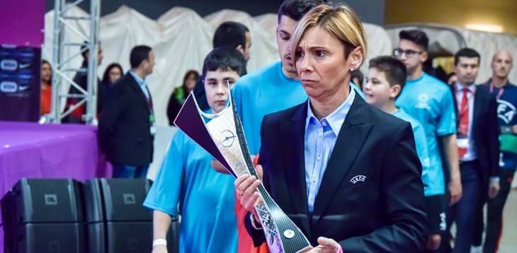 Francesca Salvatore sarà osservatore per l'UEFA all'Europeo U19 maschile di Riga