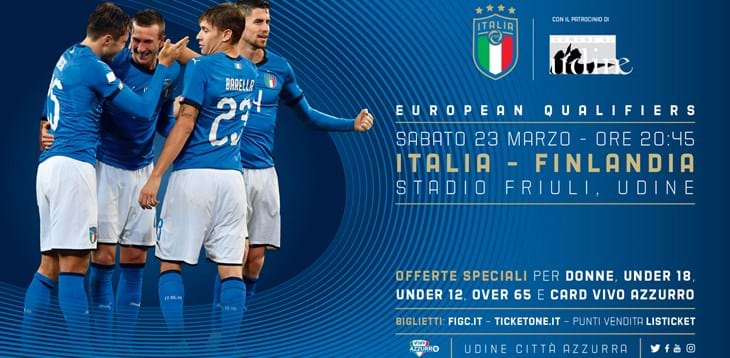 Udine abbraccia gli Azzurri: oltre 20mila biglietti emessi, oggi aperti i botteghini al ‘Friuli’