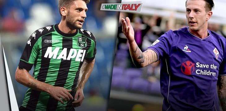 Sfida statistica “Made in Italy” della 35^ giornata: Berardi vs Bernardeschi