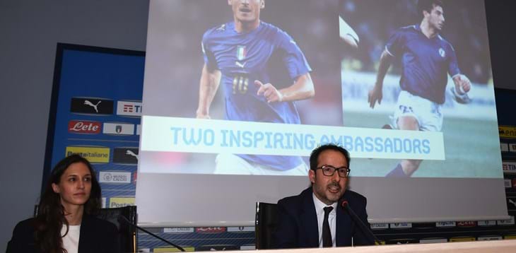Totti e Vialli nominati ambasciatori di Roma Euro 2020: presentato il programma per i volontari