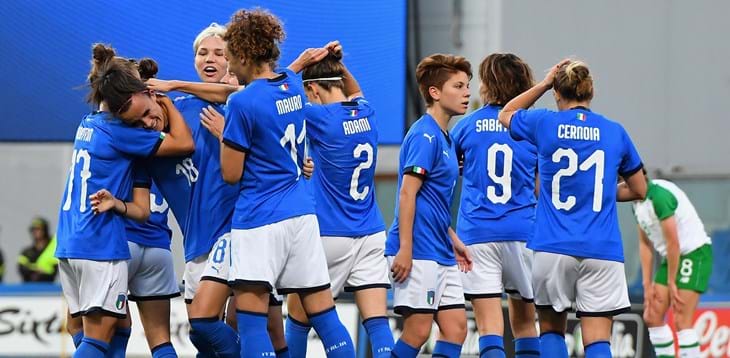 Procede spedita la marcia verso il Mondiale: Irlanda battuta in rimonta con i gol di Bonansea e Sabatino