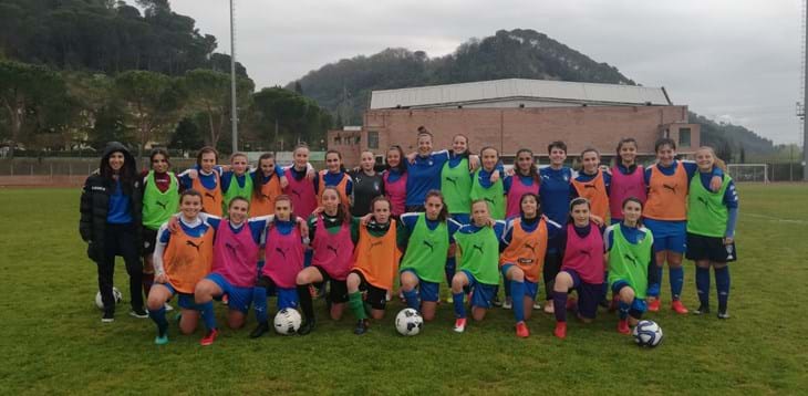 Raduno selezione territoriale U15 femminile.