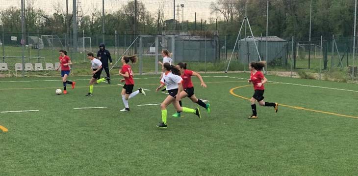 Ragazze in gioco a Udine