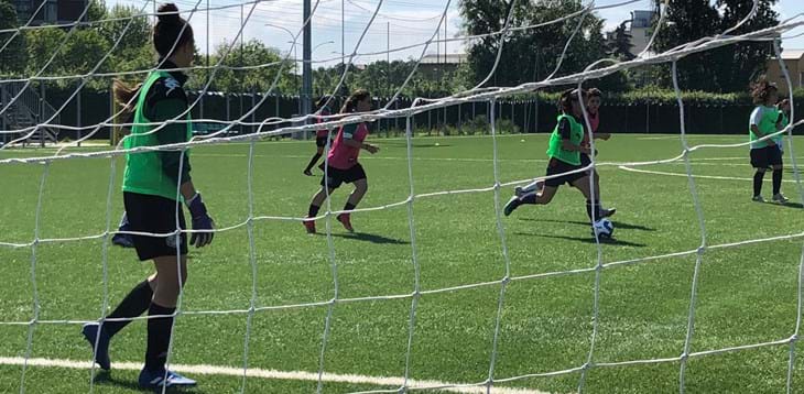 Il lavoro della Selezione Under 15 Femminile a Corticella