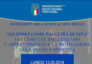 Lunedì 13 maggio Workshop "Lo sport come palestra di vita" al CFT di Noicattaro e Parabita