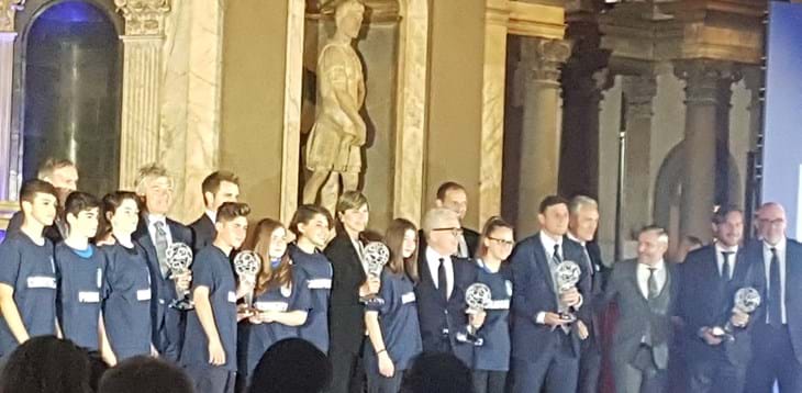 Il C.F.T. di Firenze presente con 4 ragazzi e 4 ragazze alle premiazioni Hall of Fame 2019