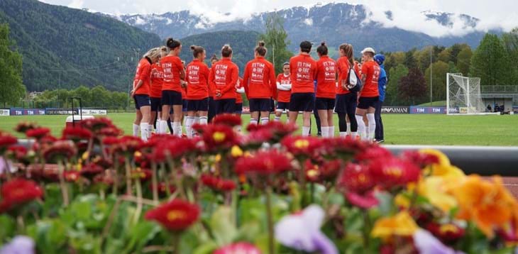 Prosegue a Riscone di Brunico la preparazione per il Mondiale: le Azzurre festeggiano Ilaria Mauro