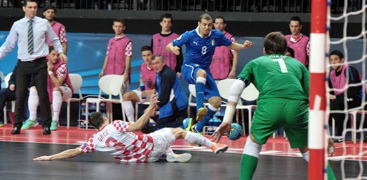 Futsal Euro 2014: domani la semifinale con il Portogallo