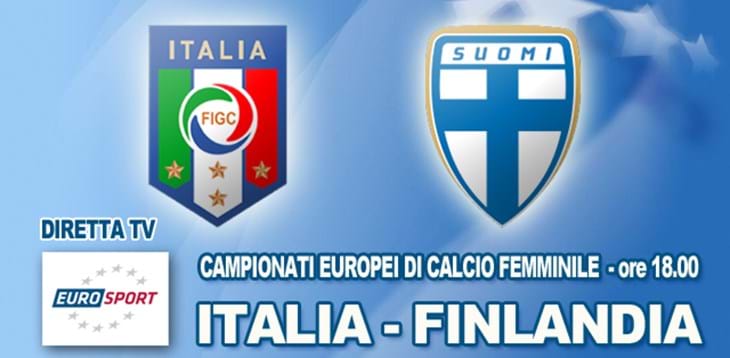 UEFA Women's Euro 2013: alle 18.00 Italia-Finlandia