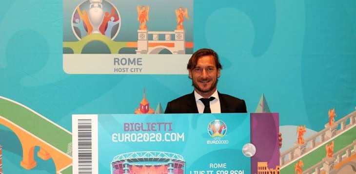 Il 12 giugno apre la finestra per richiedere i biglietti. L’invito di Totti a seguire dal vivo il torneo