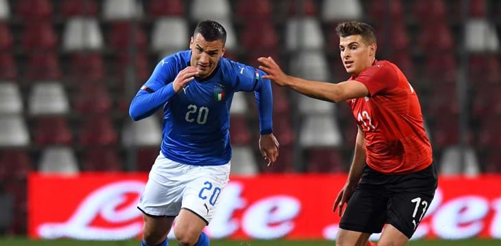 Preparations continue in Bologna. Di Biagio calls up Bonazzoli in place of Pinamonti