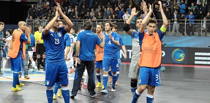 Futsal Euro 2014: ai quarti Italia-Croazia, alla Slovenia tocca la Spagna