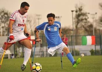 Messori spinge l’Italia, agli Azzurrini un augurio speciale dal ‘Messi’ della Nazionale amputati
