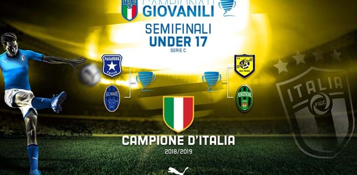 Under 17 serie C - Oggi le semifinali scudetto: Renate-Paganese e Juve Stabia-Pordenone