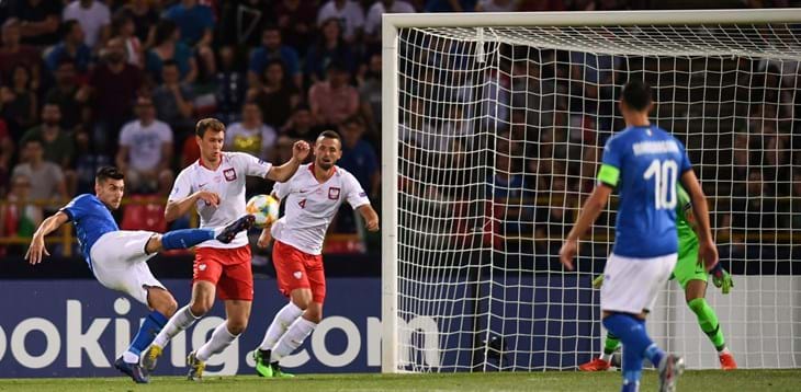 Euro 2019, Italy beaten by Poland. Saturday’s match against Belgium set to be decisive
