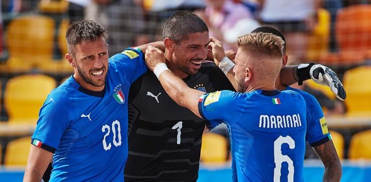 Italy set to put in the hard work ahead of the FIFA Beach Soccer World Cup 2019 – Europe Qualifier competition in Moscow