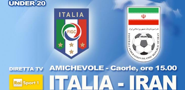 Under 20: alle 15.00, l'amichevole con l’Iran