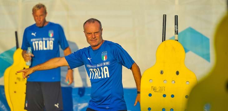Azzurri in ritiro a Terracina per preparare i Giochi del Mediterraneo