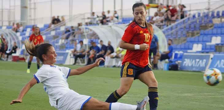 Azzurrine sconfitte in amichevole dalla Spagna, non basta il gol di Bragonzi