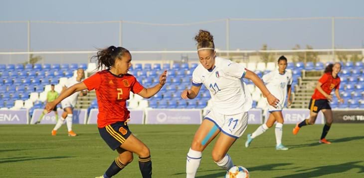 La Spagna vince anche la seconda amichevole, le Azzurrine crollano nella ripresa