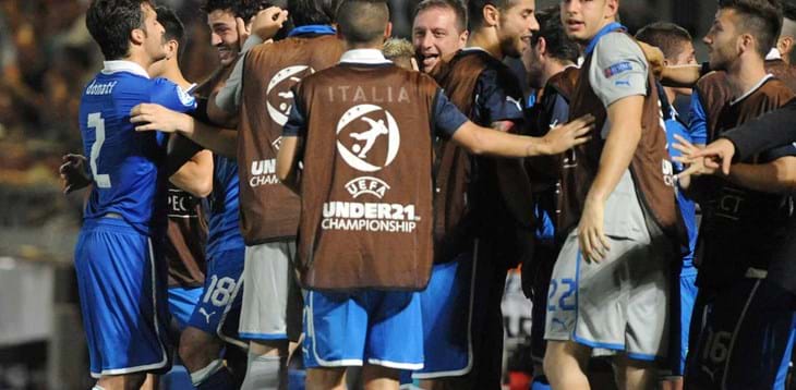 Europeo: travolto Israele, gli Azzurrini conquistano la semifinale