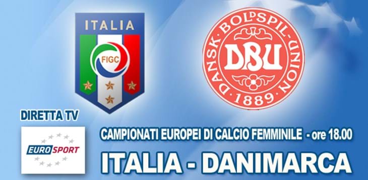 UEFA Women's Euro 2013: alle 18.00 Italia-Danimarca