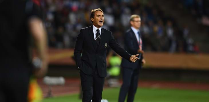 Mancini: “I ragazzi sono stati bravi, il 12 ottobre spero di vedere un Olimpico pieno di tifosi”